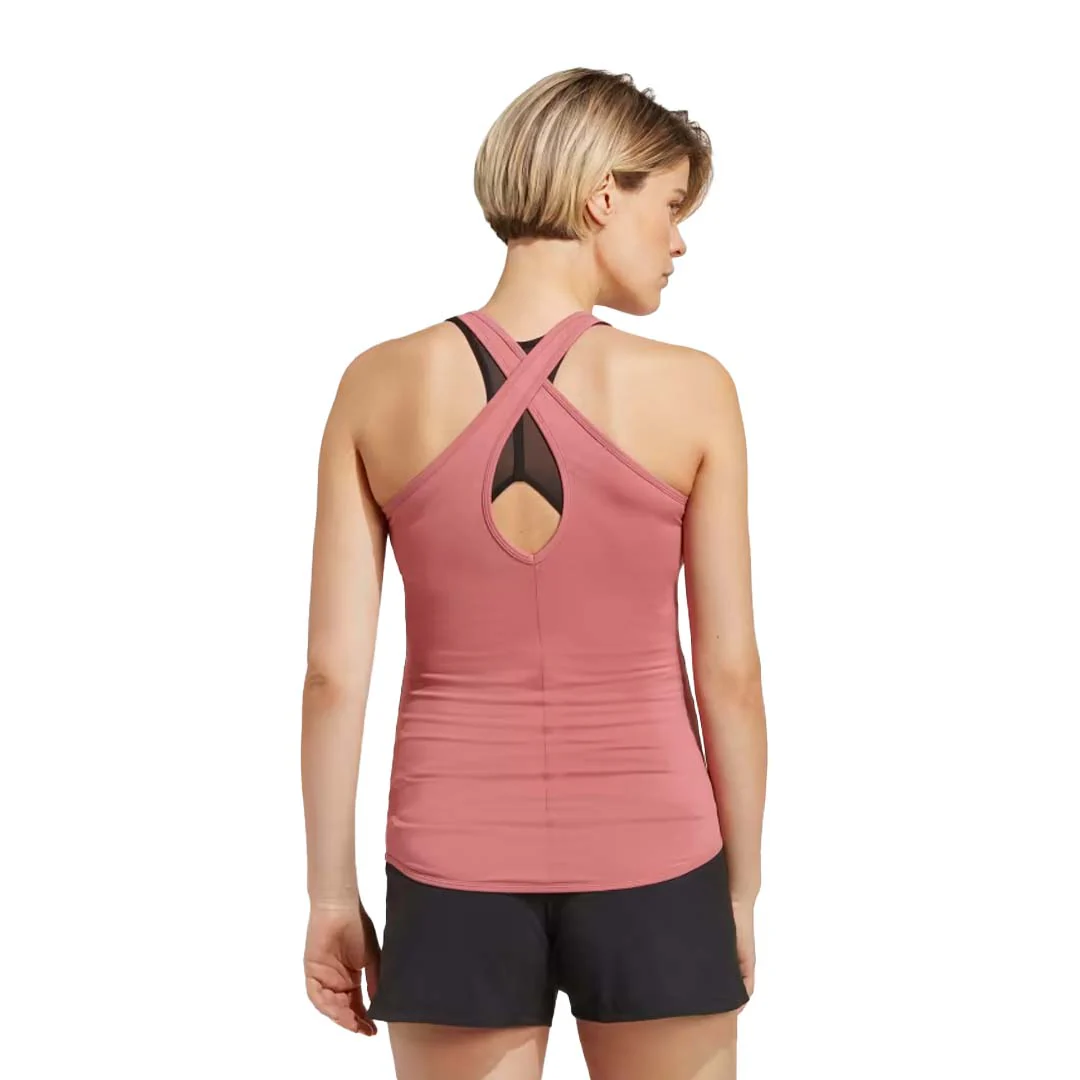 adidas - Women's Train Essentials Slim-Fit Tank Top (Maternity) (IB8544) - Image 3