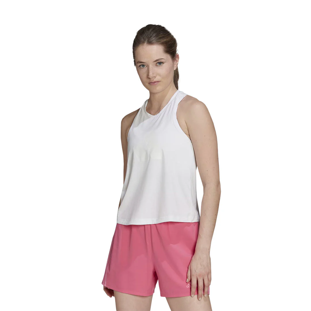 adidas - Women's Train Icons 3 Bar Logo Tank Top (HK6967) - Image 2