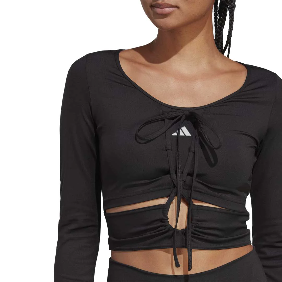 adidas - Women's Training Dance Long Sleeve T-Shirt (HS2326) - Image 5