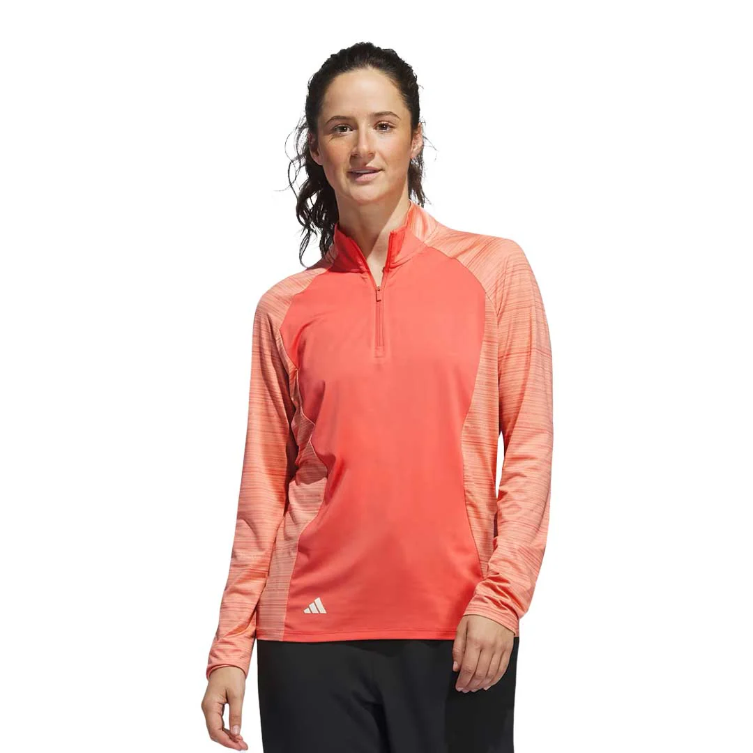 adidas - Women's Ultimate365 Long Sleeve 1/4 Zip Sweater (IT9795) - Image 2