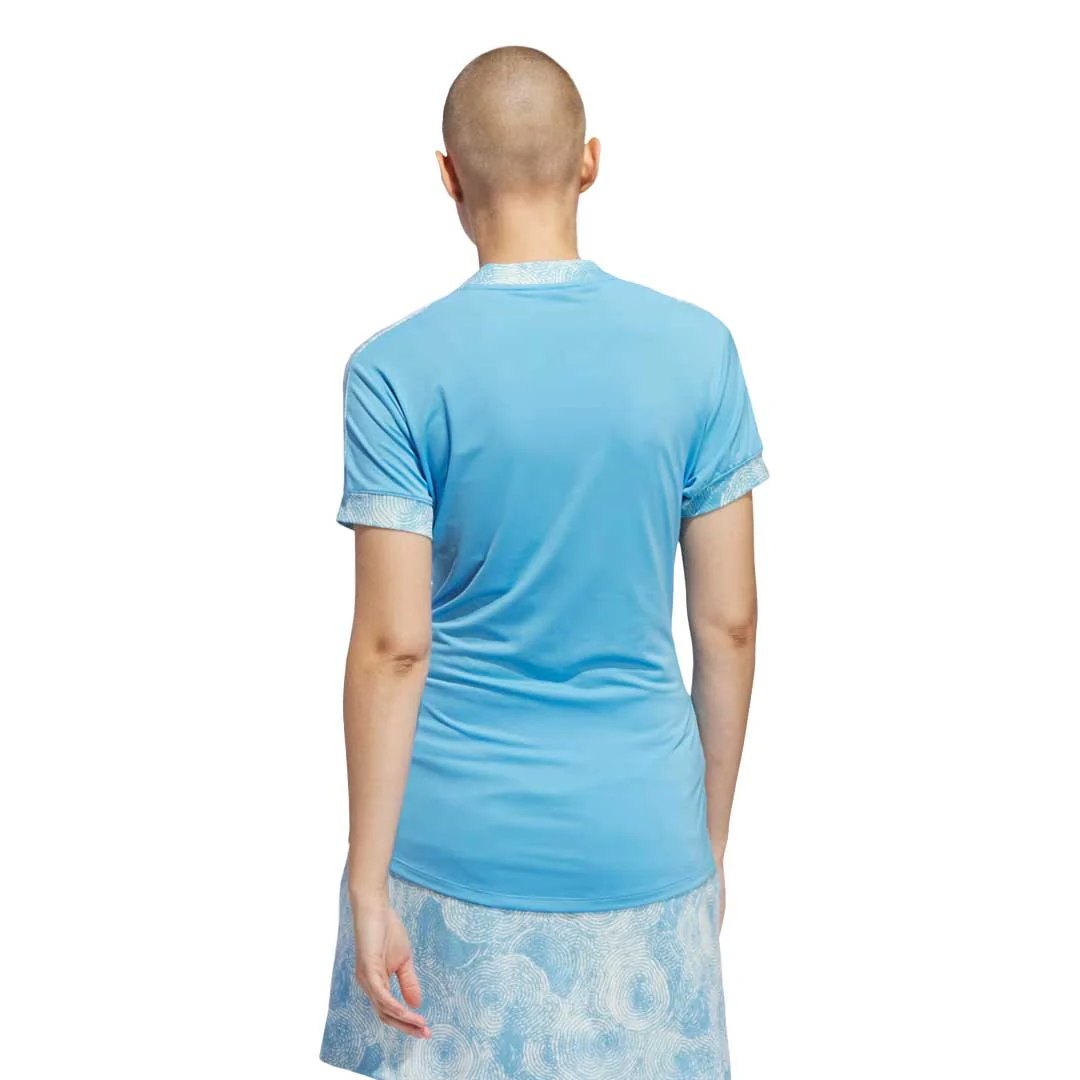 adidas - Women's Ultimate365 Printed Polo (IP4227) - Image 3