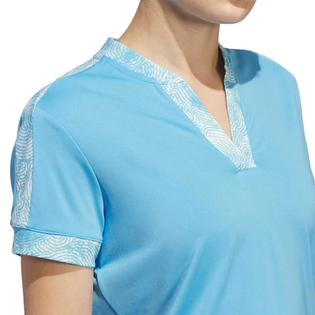 adidas - Women's Ultimate365 Printed Polo (IP4227) - Image 4