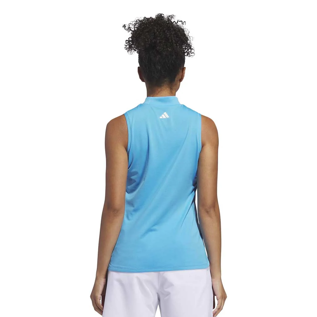 adidas - Women's Ultimate365 Sleeveless Mock Neck Polo (IP4249) - Image 3