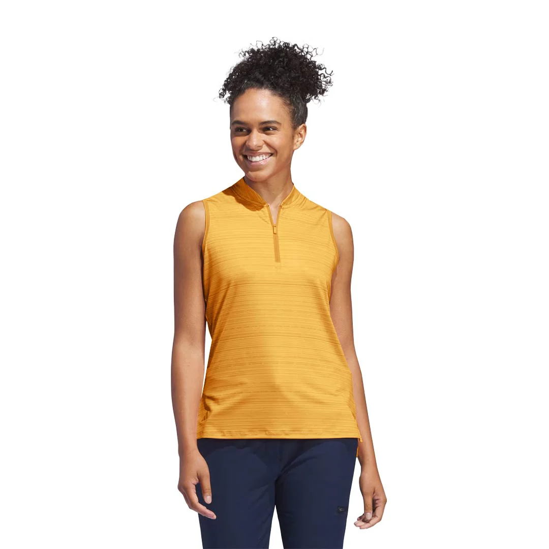 adidas - Women's Ultimate365 Stripe Sleeveless Polo (IT7209) - Image 2