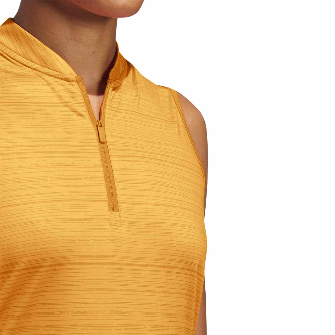 adidas - Women's Ultimate365 Stripe Sleeveless Polo (IT7209) - Image 4