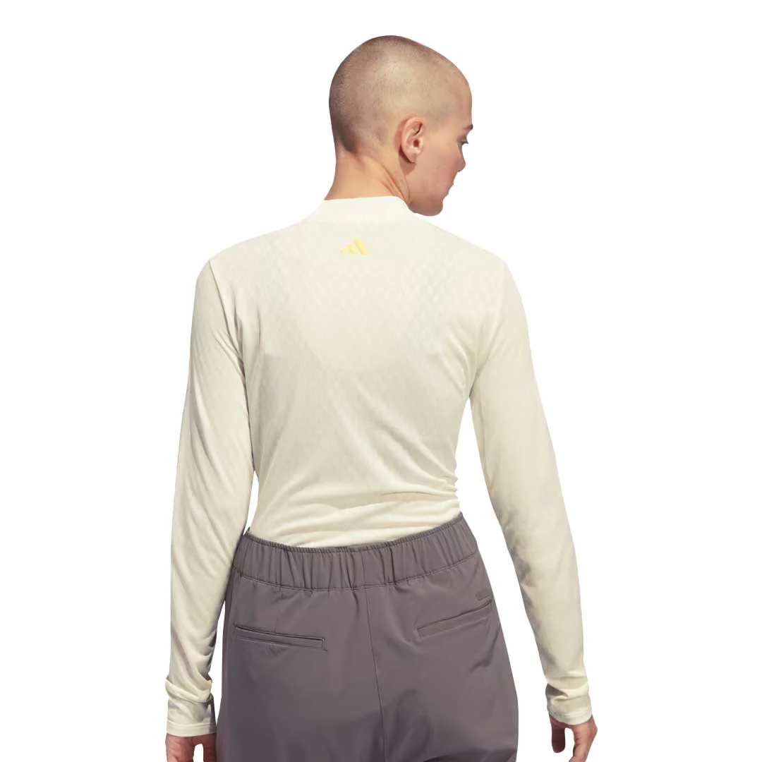 adidas - Women's Ultimate365 Tour HEAT.RDY Mock Neck Polo (IP4179) - Image 3