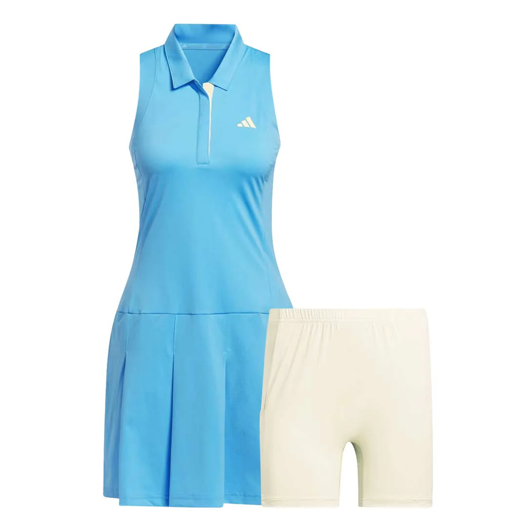 adidas - Women's Ultimate365 Tour Pleated Dress (IP4183) - Image 5