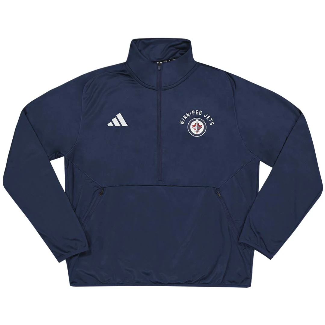 adidas - Women's Winnipeg Jets 1/4 Zip Jacket (IK4079) - Image 3