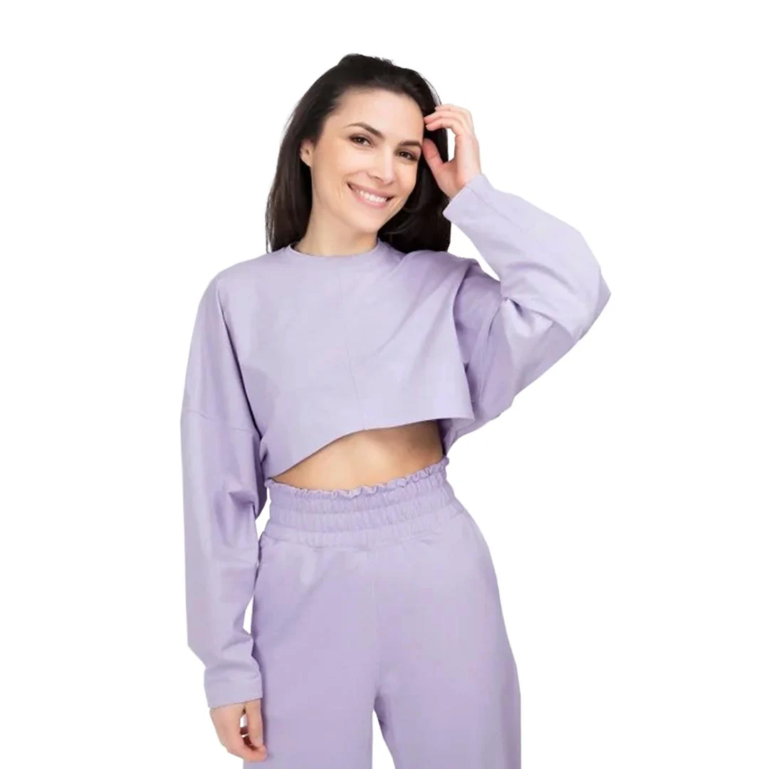 adidas - Women's Yoga Cropped Sweatshirt (HR5087) - Image 2
