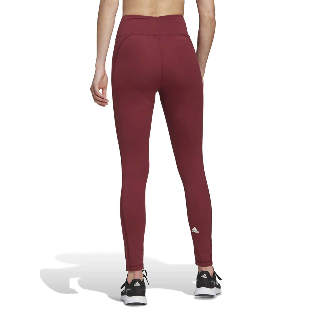 adidas - Women's Yoga Essentials High-Waisted Leggings (HA6602) - Image 3