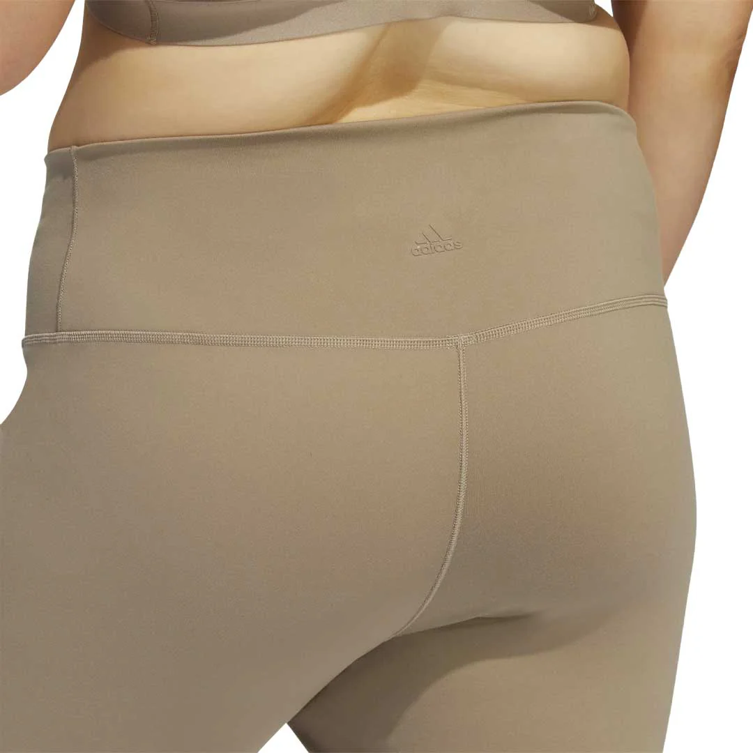 adidas - Women's Yoga Lux Studio 7/8 Leggings (Plus size) (HF5948) - Image 4