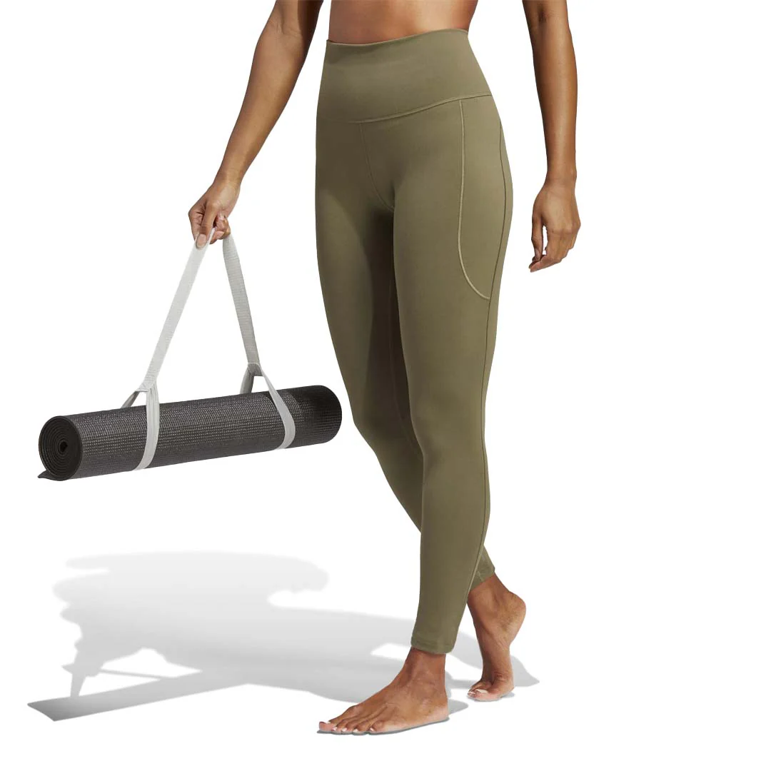 adidas - Women's Yoga Studio 7/8 Leggings (HZ4241) - Image 2