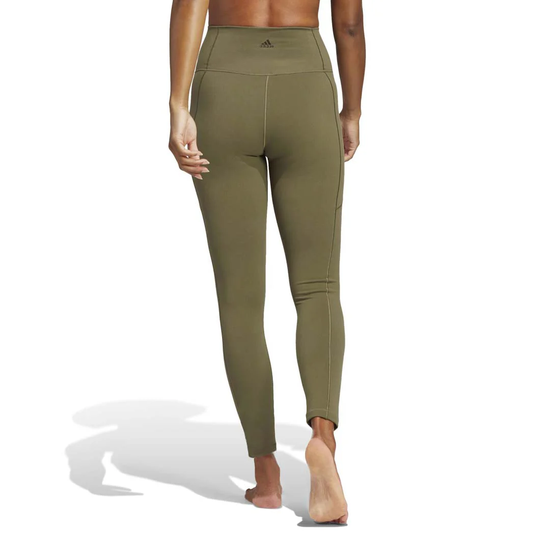 adidas - Women's Yoga Studio 7/8 Leggings (HZ4241) - Image 3
