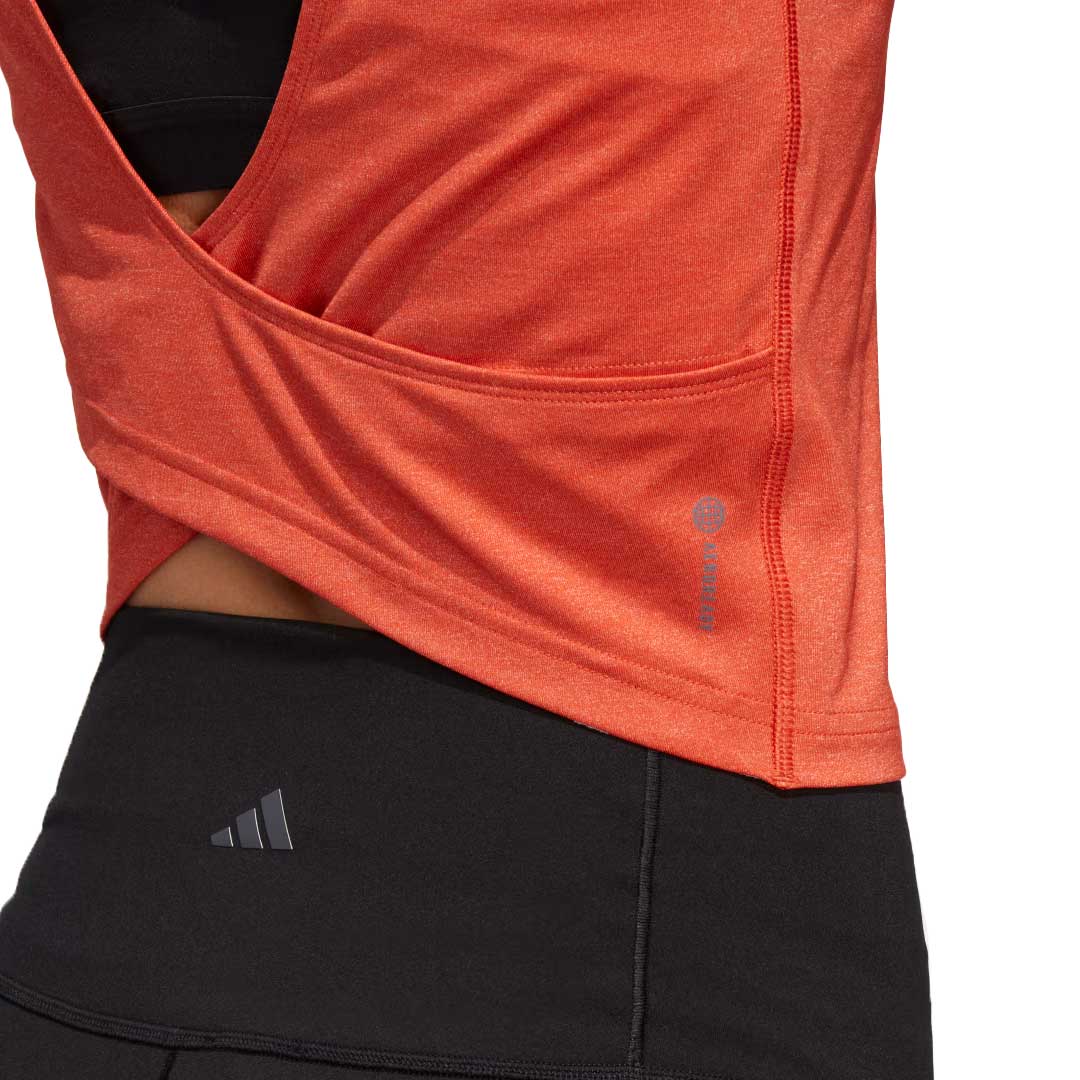 adidas - Women's Yoga Studio Crop Tank Top (HR5065) - Image 5