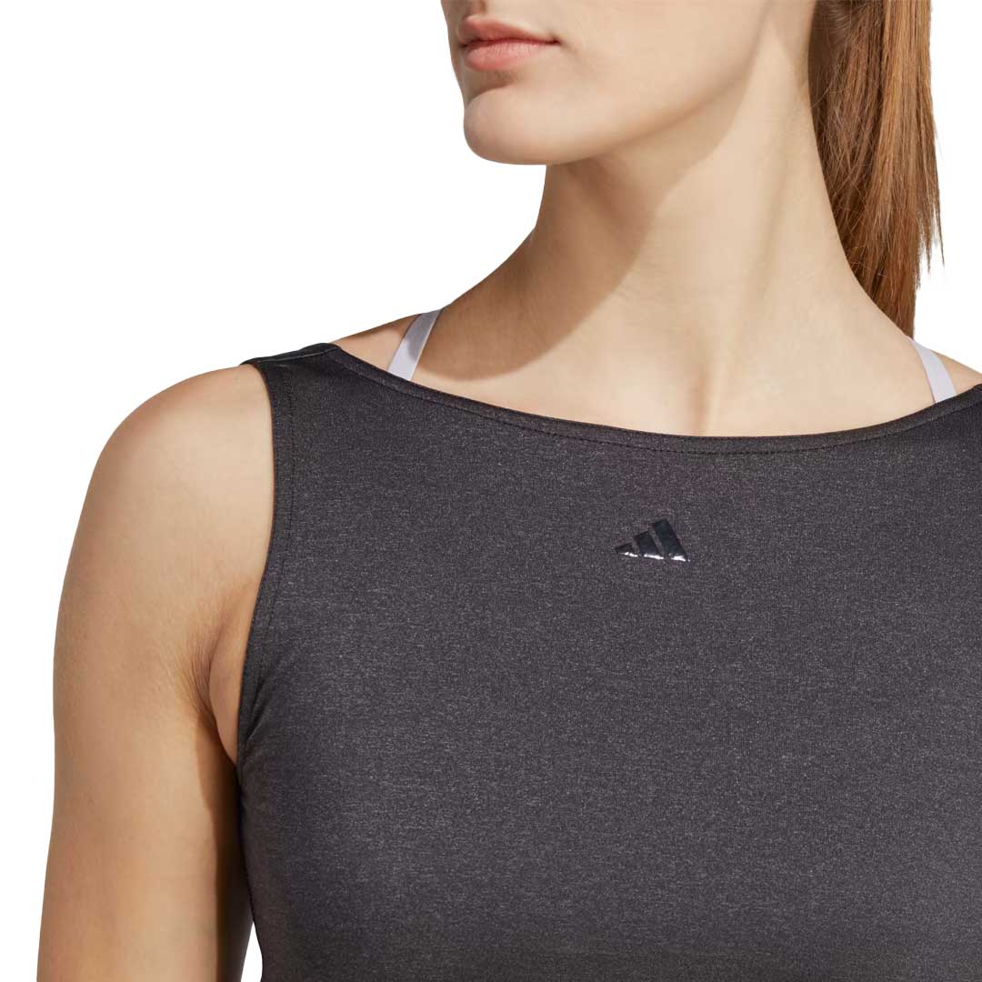 adidas - Women's Yoga Studio Crop Tank Top (HS8120) - Image 4