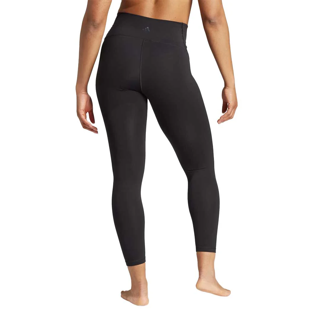 adidas - Women's Yoga Studio Luxe Crossover Waistband 7/8 Leggings (IA1912) - Image 3