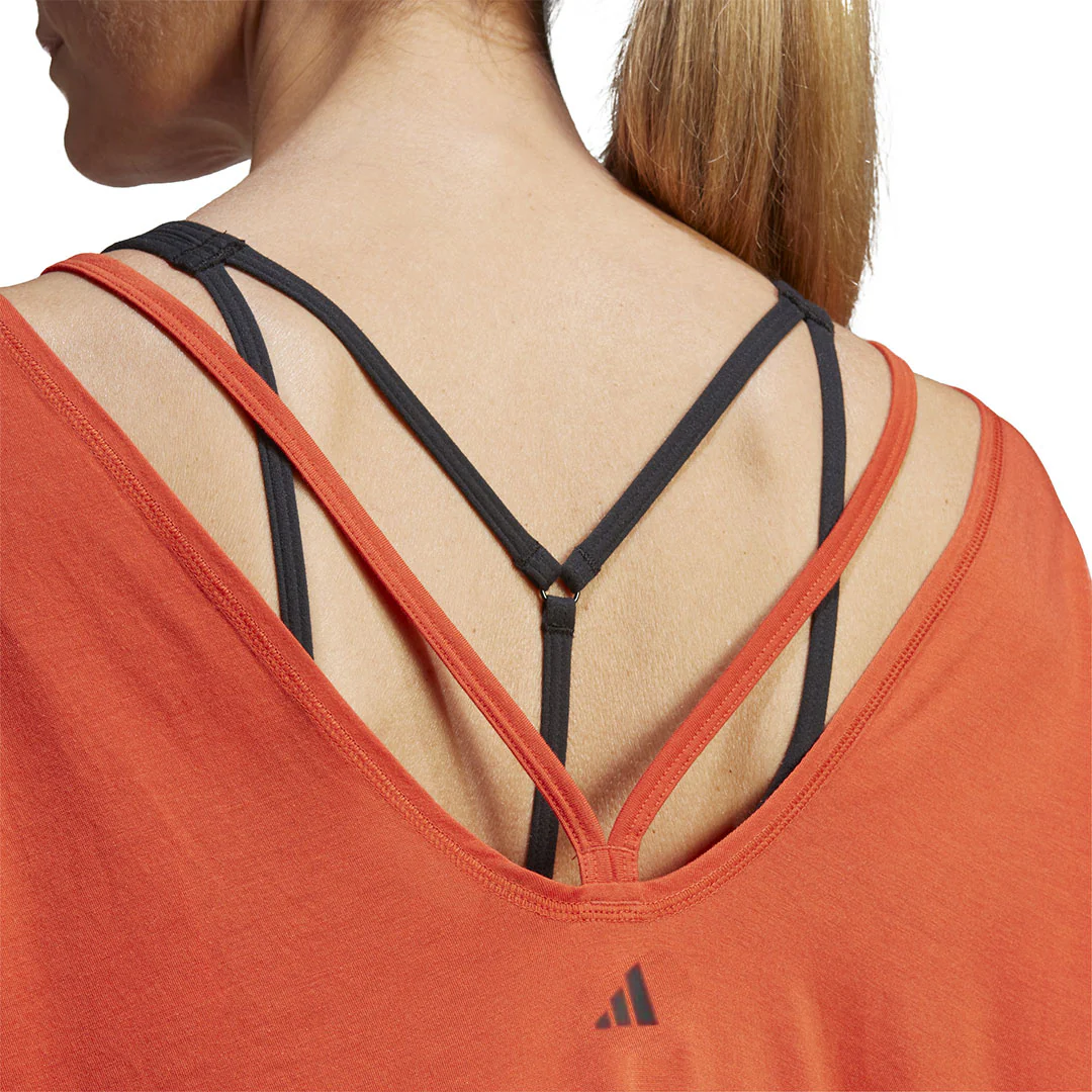 adidas - Women's Yoga Studio Oversized T-Shirt (HR5080) - Image 5
