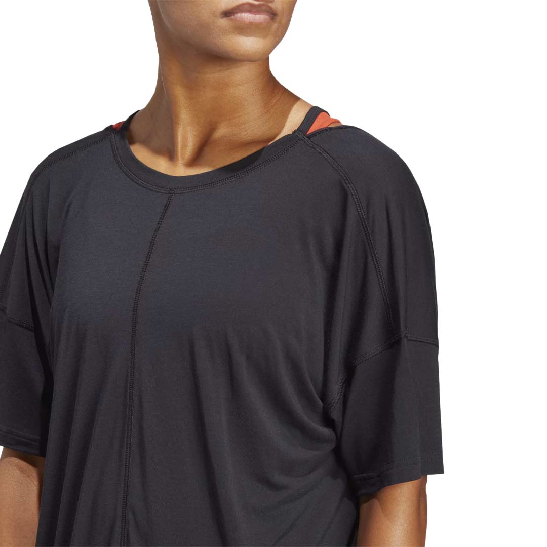 adidas - Women's Yoga Studio Oversized T-Shirt (HS8117) - Image 6