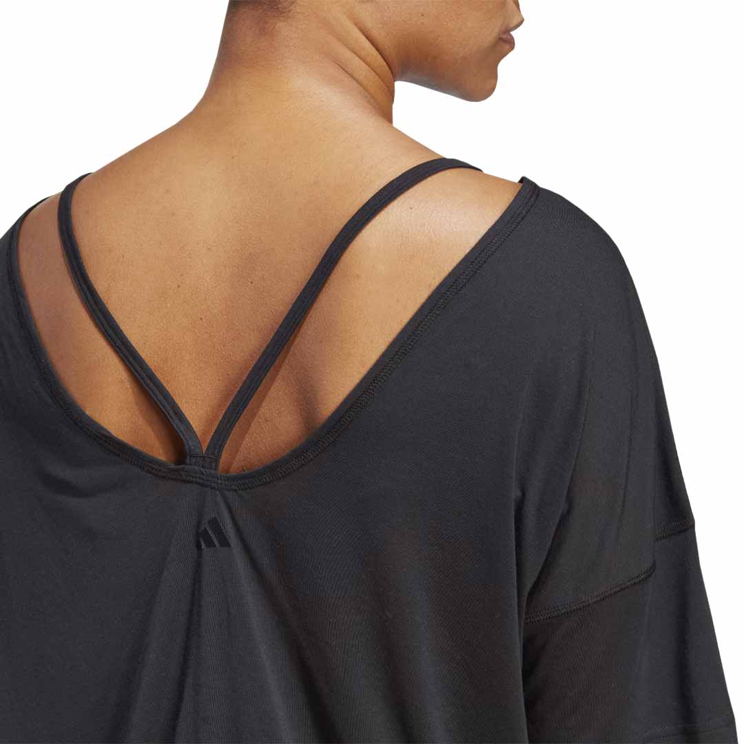 adidas - Women's Yoga Studio Oversized T-Shirt (HS8117) - Image 8