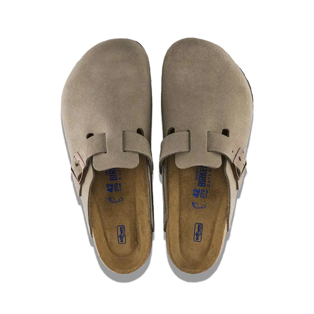 Birkenstock - Men's Boston Soft Footbed Clogs (560771) - Image 3