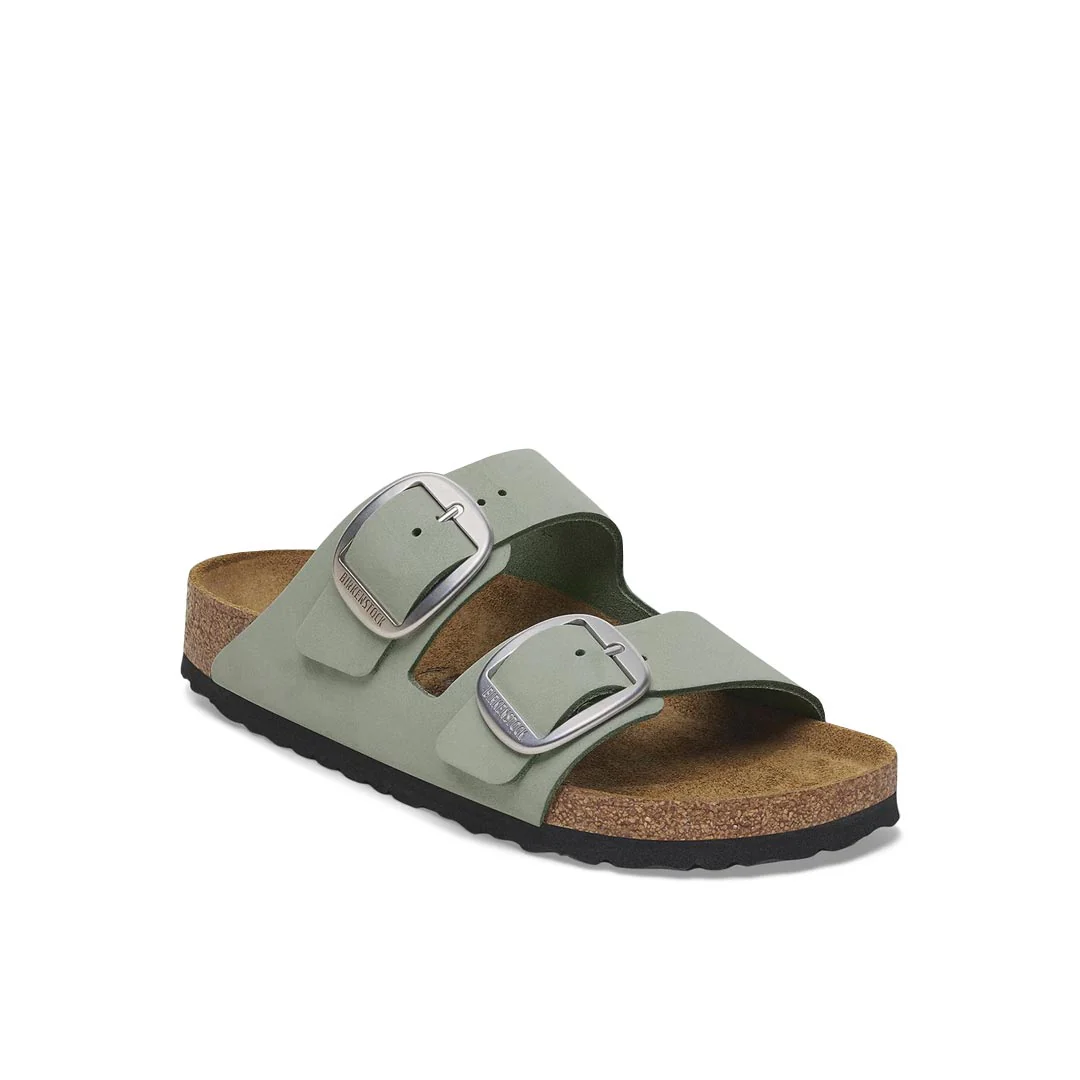 Birkenstock - Women's Arizona Big Buckle Nubuck Sandals (Narrow) (1029311) - Image 2