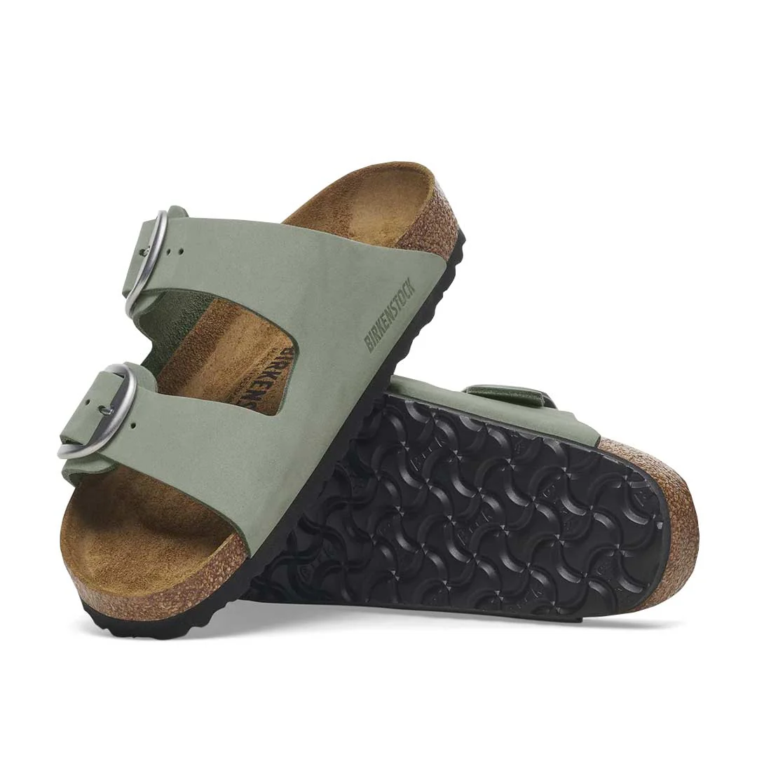 Birkenstock - Women's Arizona Big Buckle Nubuck Sandals (Narrow) (1029311) - Image 4