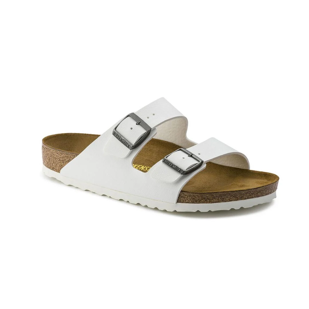 Birkenstock - Women's Arizona Birko-Flor Slides (Narrow) (552683) - Image 2