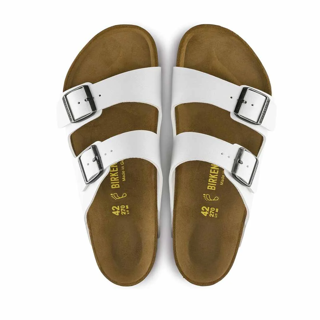 Birkenstock - Women's Arizona Birko-Flor Slides (Narrow) (552683) - Image 3