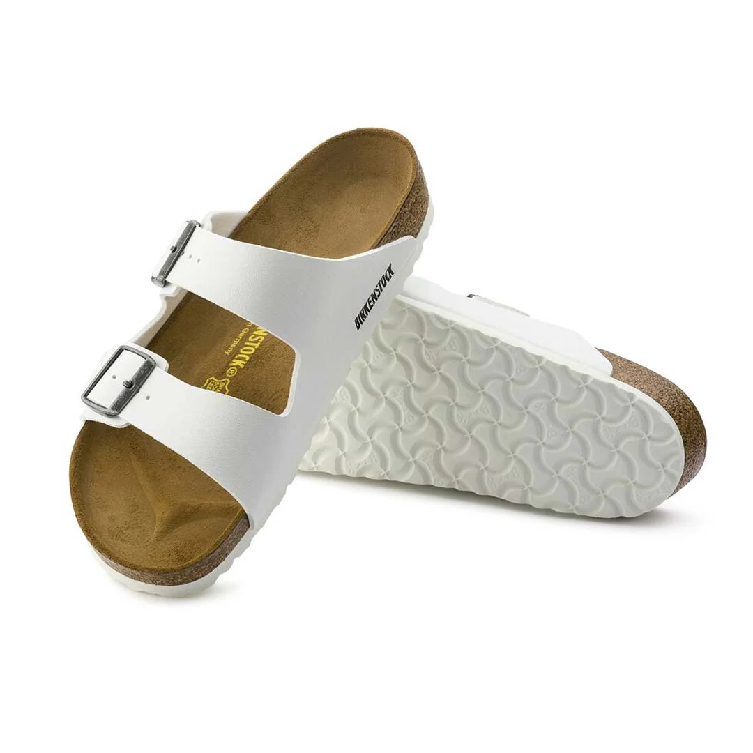 Birkenstock - Women's Arizona Birko-Flor Slides (Narrow) (552683) - Image 4