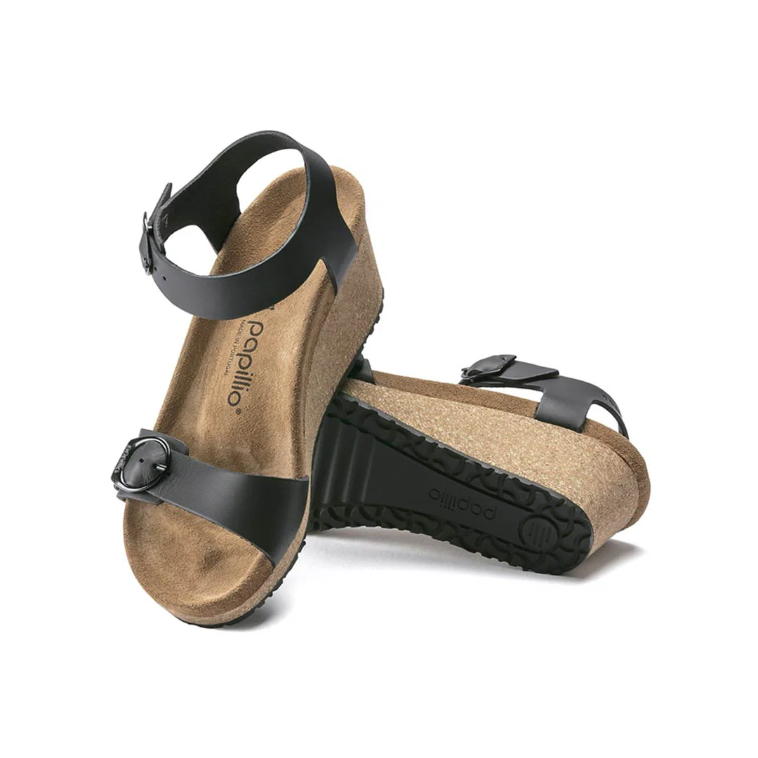 Birkenstock - Women's Soley Ring-Buckle Wedge Sandals (Narrow) (1018522) - Image 4