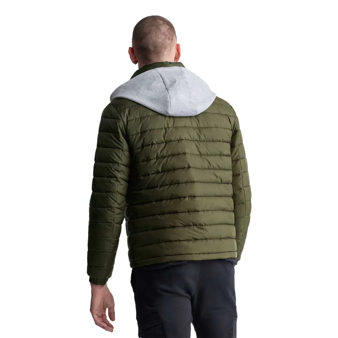 Buffalo - Men's Chad Puffer Zip-Up Jacket (OBMOE002 312) - Image 3