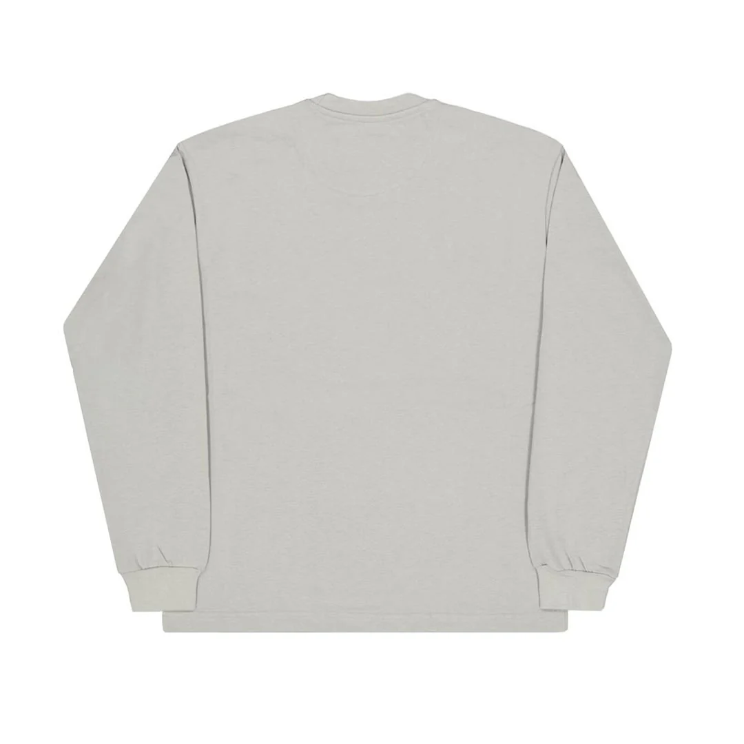 Buffalo - Men's Relaxed Fit Blank Long Sleeve T-Shirt (BPM14978 054) - Image 2