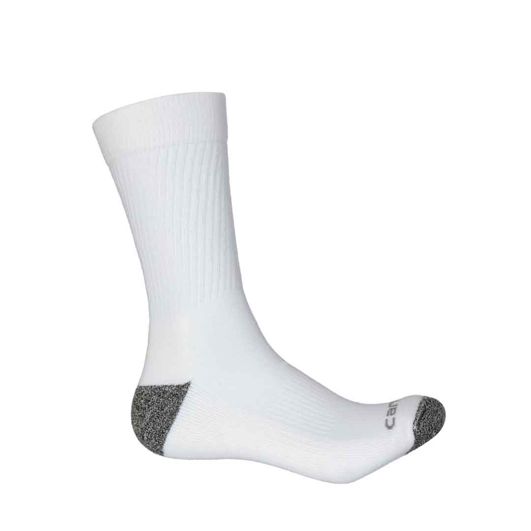 Carhartt - Men's 2 Pack All Season Crew Socks (CHMA2416C2 WHT) - Image 2