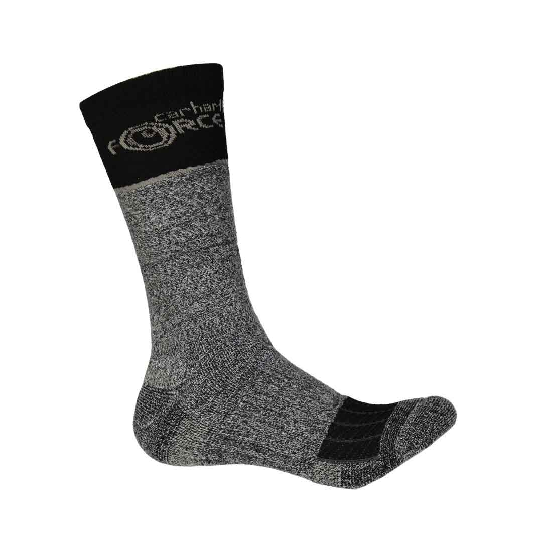 Carhartt - Men's 2 Pack Steel Toe Crew Socks (CHMA0001C2 GYAST) - Image 2