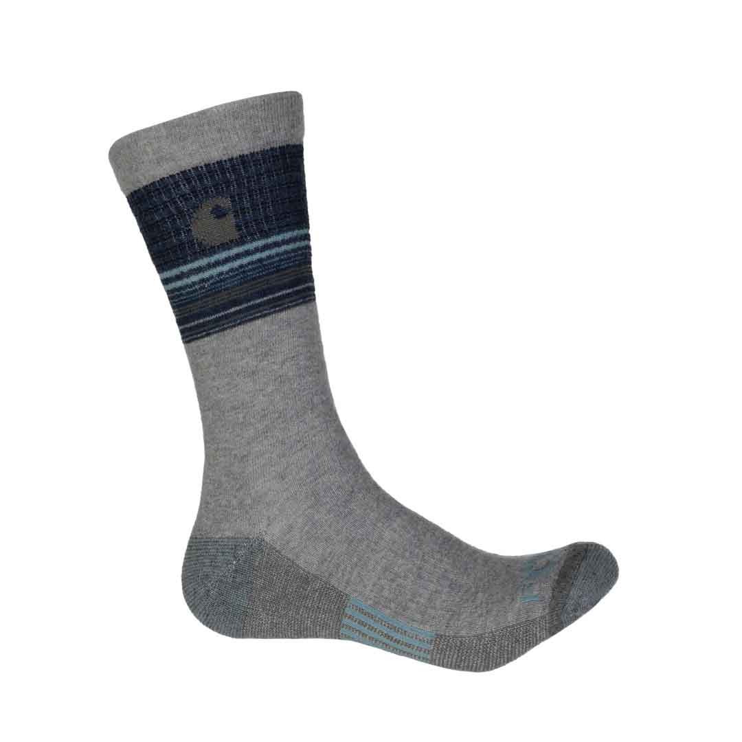 Carhartt - Men's 3 Pack Crew Socks (CHMA0107C3 BLU) - Image 3