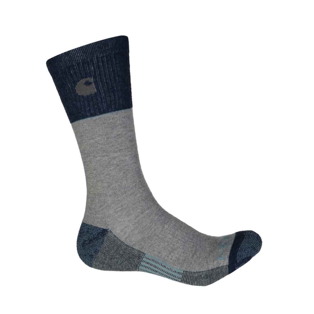 Carhartt - Men's 3 Pack Crew Socks (CHMA0107C3 BLU) - Image 4