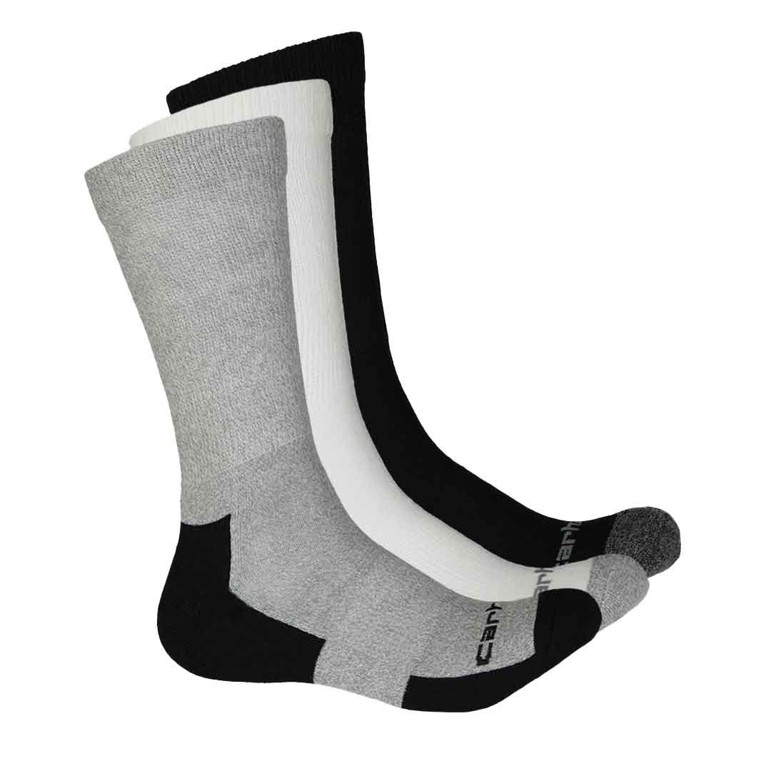 Carhartt - Men's 3 Pack Stretch Work Socks (CHMA2213C3 AST)
