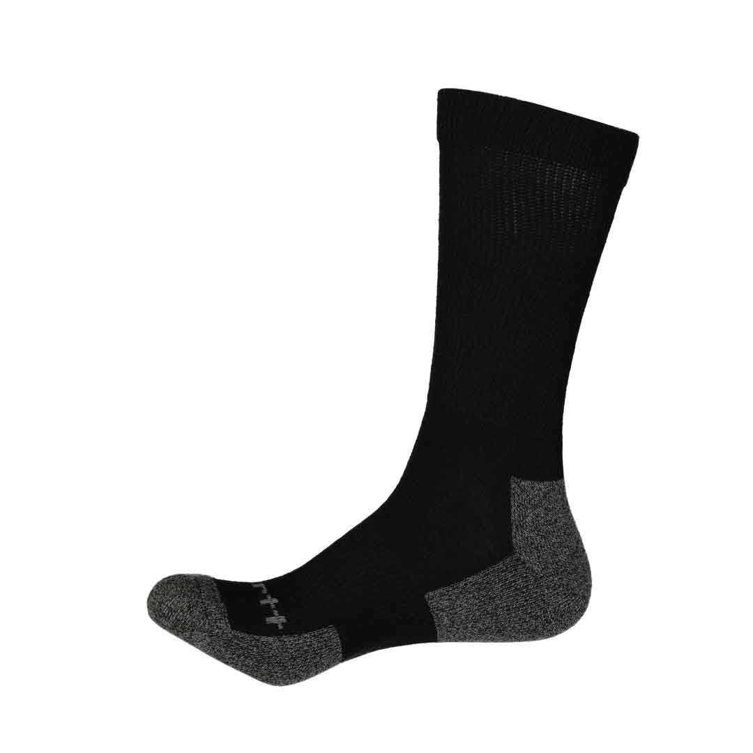 Carhartt - Men's 3 Pack Stretch Work Socks (CHMA2213C3 BLK) - Image 3