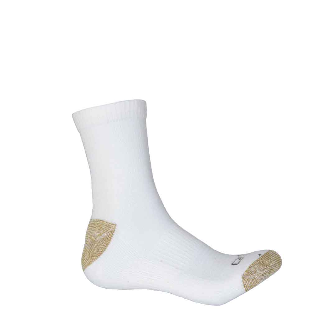 Carhartt - Men's 6 Pack All Season 1/4 Socks (CHMA0112Q6 WHT) - Image 2