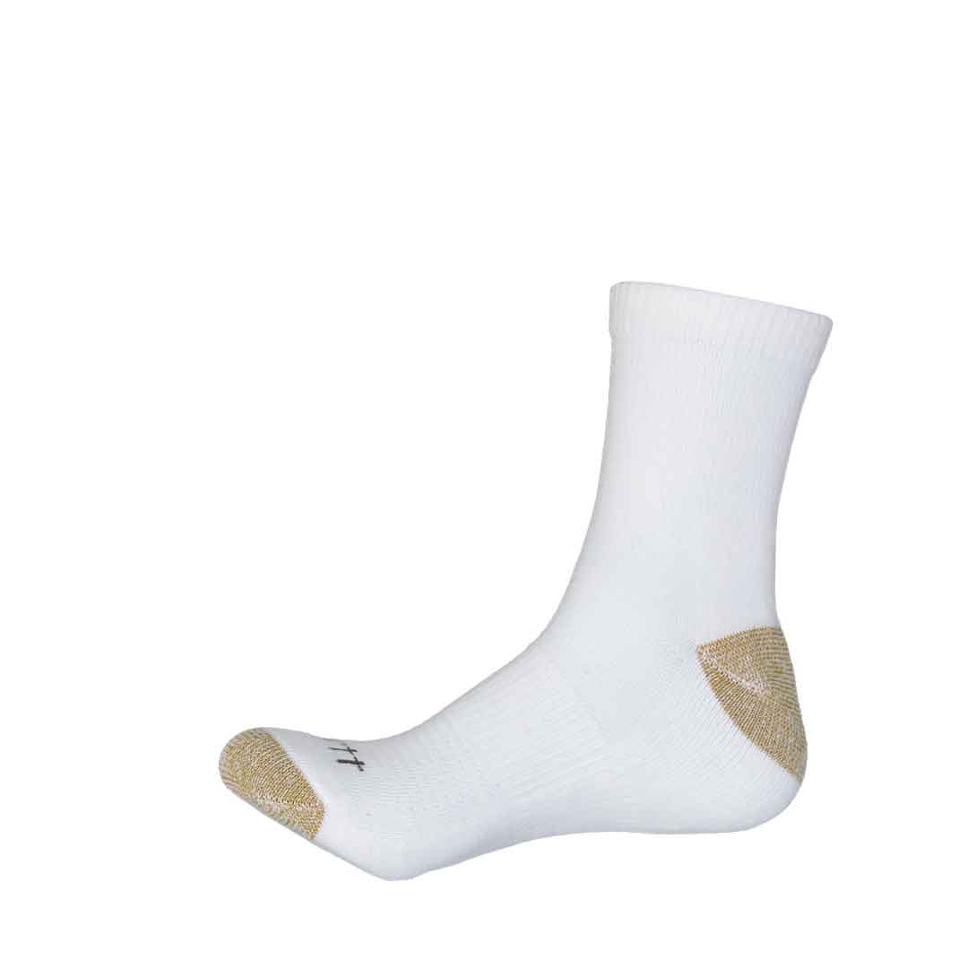 Carhartt - Men's 6 Pack All Season 1/4 Socks (CHMA0112Q6 WHT) - Image 3