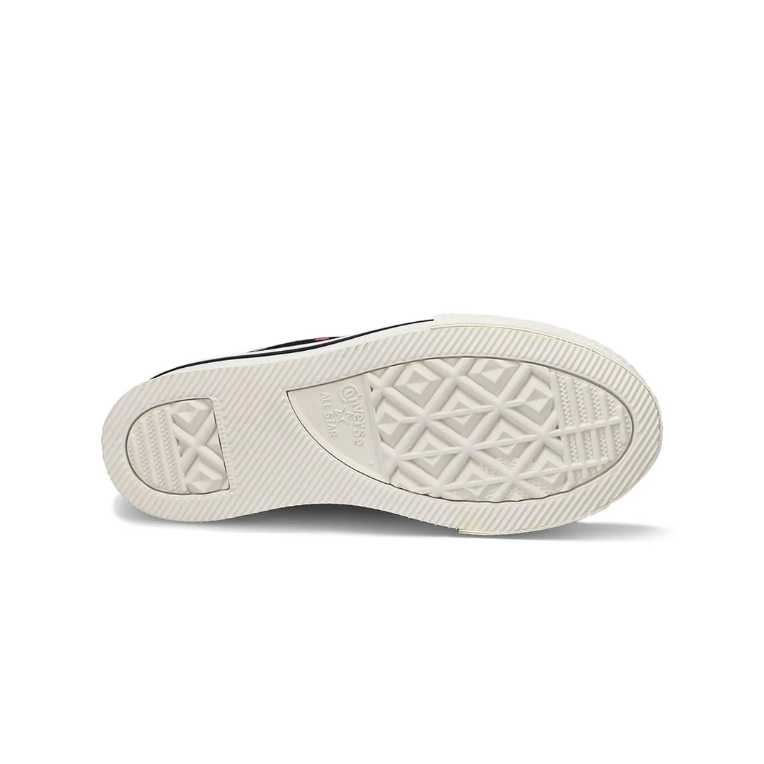 Converse - Kids' (Preschool) Chuck Taylor All Star Lift Embroidered Polka Dots High Top Shoes (A12609C) - Image 3