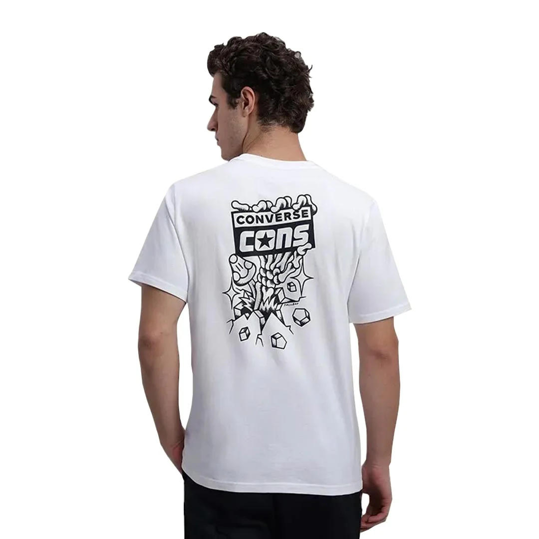 Converse - Men's CONS Skeleton Grip T-Shirt (10026689 A02) - Image 3