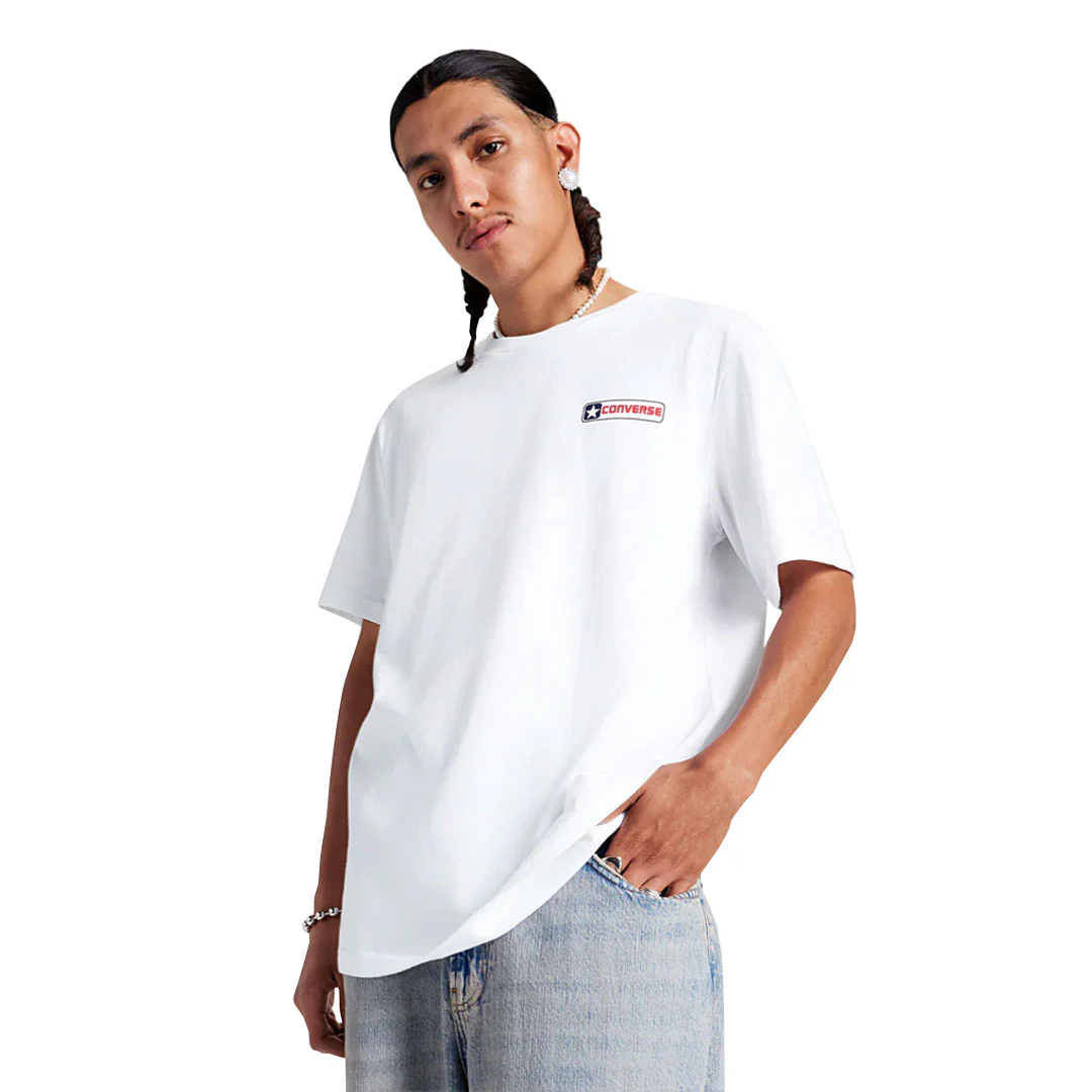 Converse - Men's Logo Short Sleeve T-Shirt (10027993 A02) - Image 2