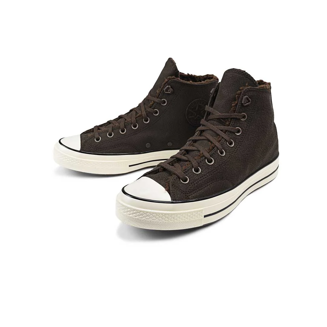 Converse - Unisex Chuck 70 Distressed Leather High Top Shoes (A09443C) - Image 3
