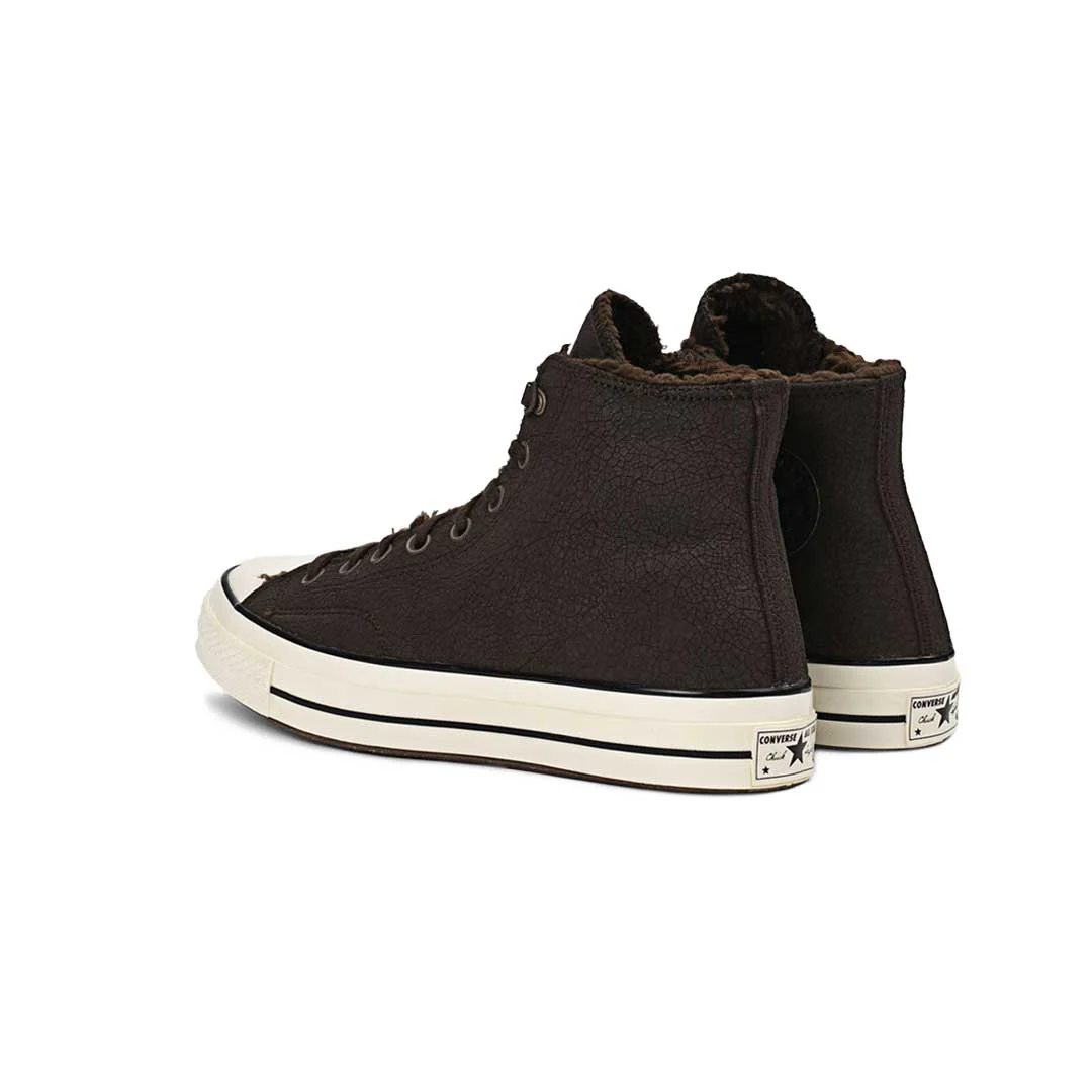 Converse - Unisex Chuck 70 Distressed Leather High Top Shoes (A09443C) - Image 4