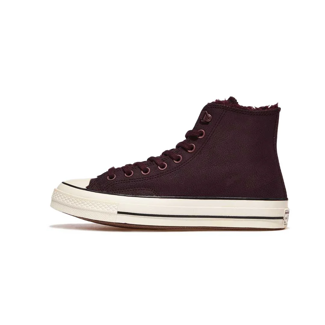 Converse - Unisex Chuck 70 Distressed Leather High Top Shoes (A09444C) - Image 2