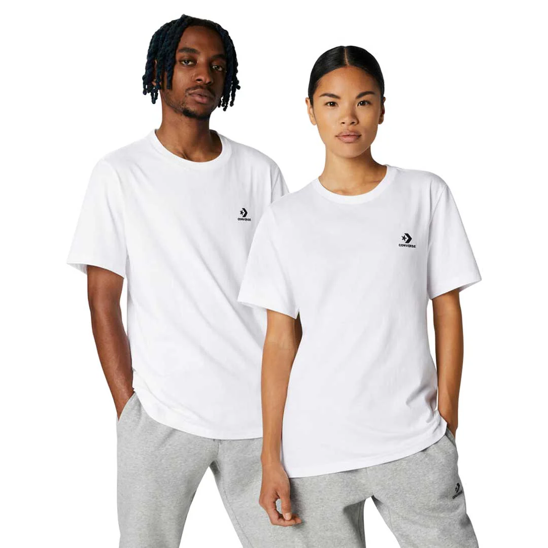 Converse - Unisex Go-To Embroidered Star Chevron T-Shirt (10023876 A01) - Image 2