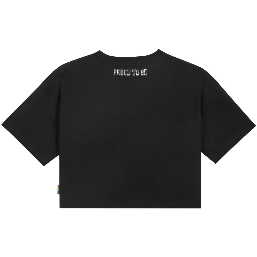 Converse - Unisex Proud To Be Cropped T-Shirt (10027209 A01) - Image 2