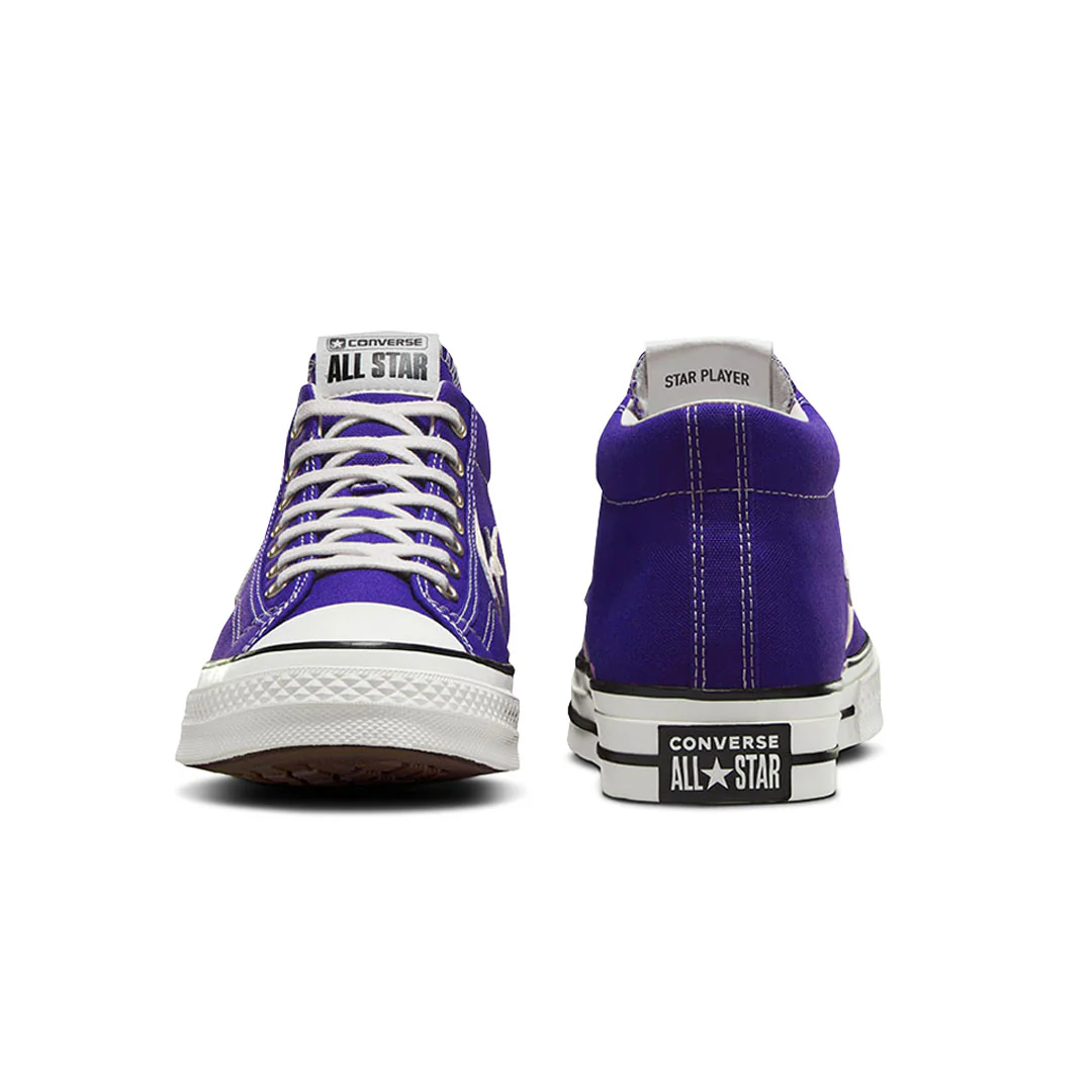 Converse - Unisex Star Player 76 Mid Top Shoes (A11529C) - Image 3