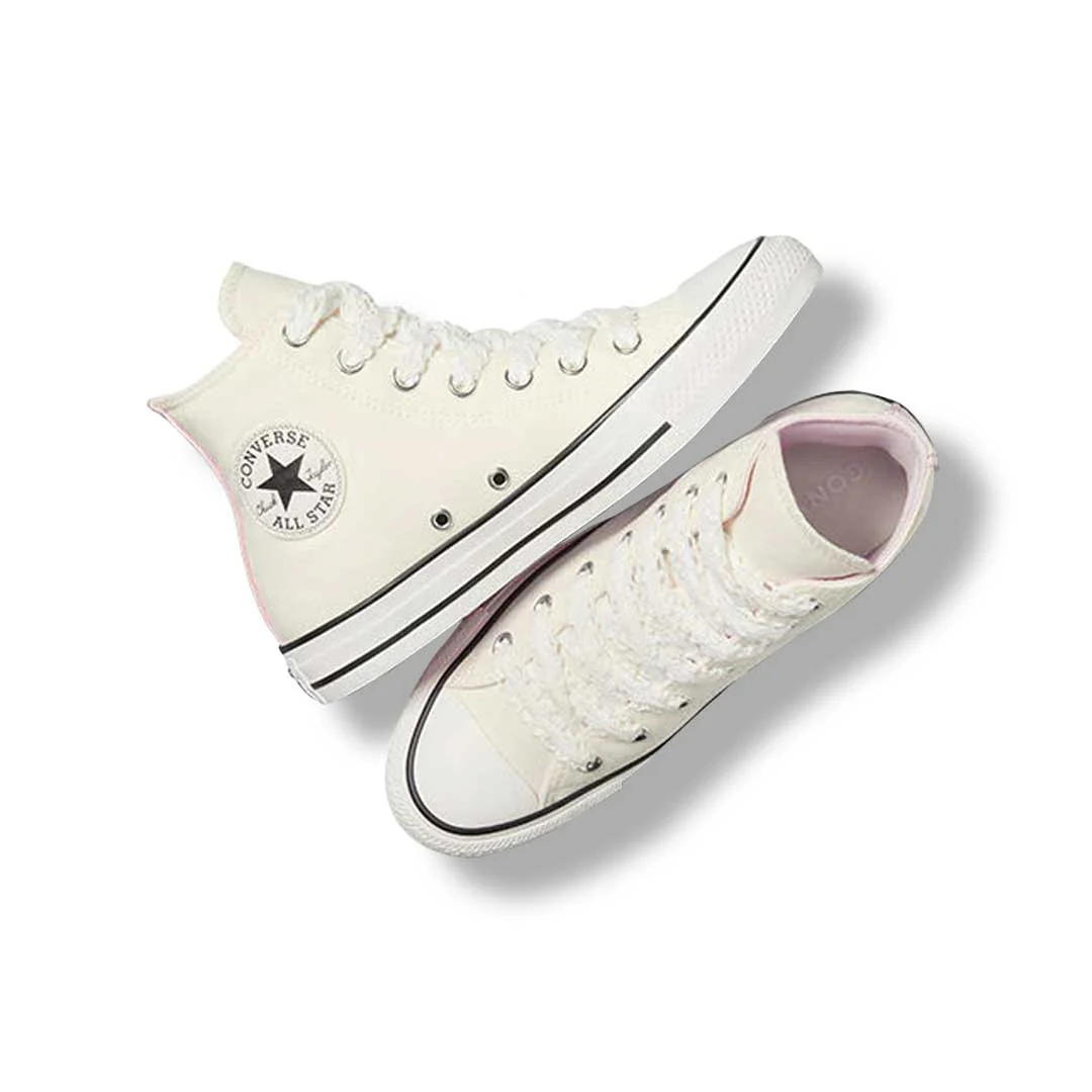 Converse - Women's Chuck Taylor All Star Crochet Laces High Top Shoes (A10686C) - Image 4